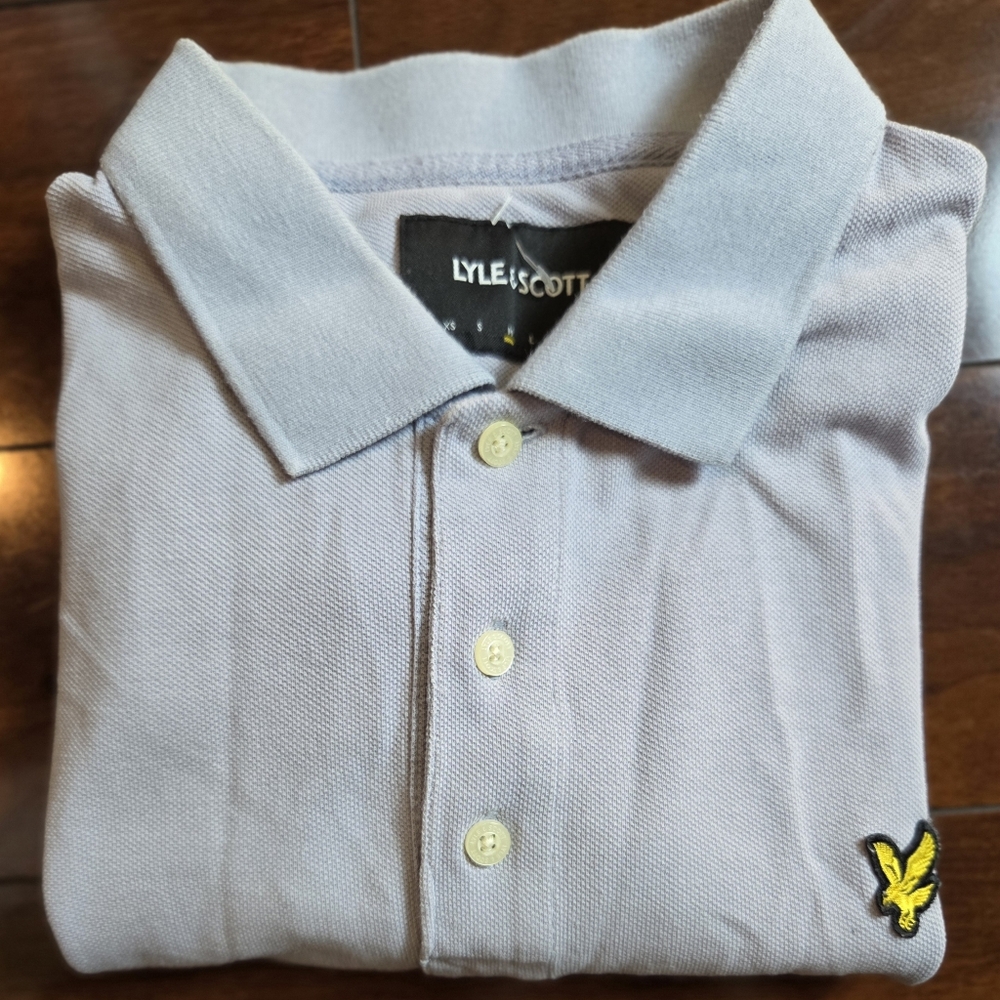 Lyle & Scott Light Gray Polo Shirt for Men